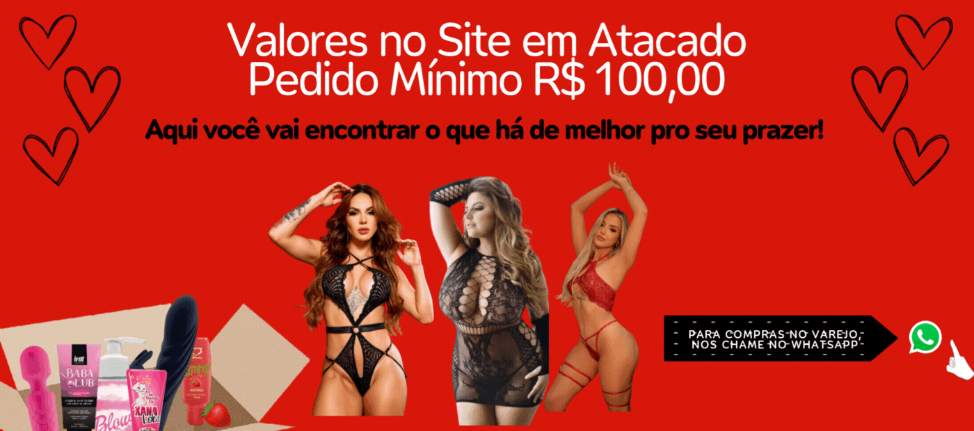 Carrusel Fabrica da Sedução Sex Shop - Vibrador, Plug, Acessórios, Cosméticos e Muito Mais