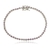 Pulseira Luísa Cravejada de Mini Zircônias Banhada no Ródio Branco