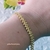 Pulseira Escamas Banhada a Ouro 18k na internet