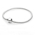 Pulseira para Berloques Banhada no Ródio Branco
