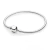 Pulseira para Berloques Banhada no Ródio Branco