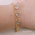 Pulseira Pedras de Zircônias Banhada a Ouro 18k - comprar online