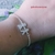 Pulseira Casal ou Filhos Banhada a Ouro 18k e Prata - comprar online