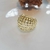 Anel Teia Banhado a Ouro 18k