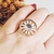Anel Mandala Filetes de Zircônias Coloridas Banhado a Ouro 18k