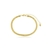Pulseira Malha Lacraia Banhada a Ouro 18k