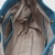 Bolsa Capodarte Grande Azul Matelasse Alça Couro e Correntaria - Diva Flor Semijoias