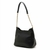 Bolsa Capodarte de Couro Preta Hobo - Diva Flor Semijoias
