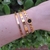Bracelete Pontos de Zircônias Banhado a Ouro 18k e Prata - comprar online
