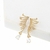 Brinco de Asa Cravejada de Zircônias e Gota Banhado a Ouro 18k - comprar online