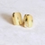 Brinco Espelhado Liso Retangular Banhado a Ouro 18k na internet