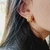 Brinco Garra Cravejado de Zircônias Banhado a Ouro 18k e Prata na internet