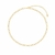 Colar Choker Mini Elos Banhado a Ouro 18k e Prata - comprar online