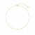 Colar Choker Esferas Espassadas Banhado a Ouro 18k - Diva Flor Semijoias