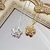 Colar Flor Rosa Banhado a Ouro 18k e Prata