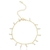 Pulseira Pingentes de Pérolas Banhada a Ouro 18k