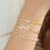 Pulseira Infinito Personalizada Nomes Banhada a Ouro 18k ou Prata - comprar online