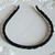 Tiara Pedraria de Flores Pretas - comprar online