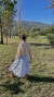 Falda Midi Tusor - comprar online