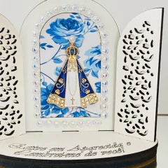 Enfeite de Mesa Capelinha Aparecida