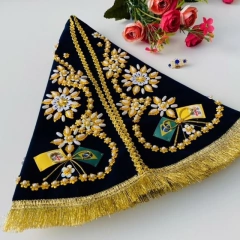Kit Manto 25 cm + Broche para Imagem de Aparecida