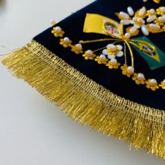 Kit Manto 25 cm + Broche para Imagem de Aparecida