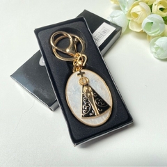 Chaveiro Strass Oval de Aparecida