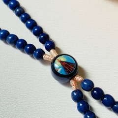 Terço de Pulso Aparecida Azul