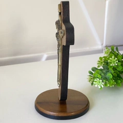 Crucifixo sem Cristo 14 cm Parede - Mesa - (cópia) - comprar online