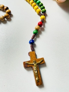 Terço em Madeira Missionários