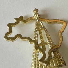 Lembrança com Dupla Face do Monumento à Nossa Senhora Aparecida - comprar online