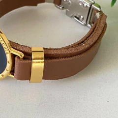Pulseira em Courino Luxo - Fé - (cópia)