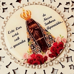 Imagen de Escapulário de Porta do Coração de Jesus e Maria - PROTEÇÃO!