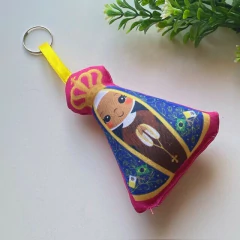 Chaveiro Almofada Naninha Rosa de Aparecida - LINDO! -