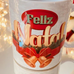 Imagen de Caneca de Porcelana FELIZ NATAL