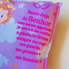 Almofada Anjo da Guarda - Rosa - comprar online