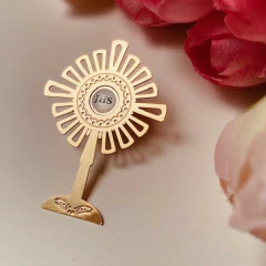 Broche Pequeno para Ministro da Eucaristia - Ostensório