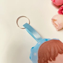 Chaveiro Almofada Naninha Anjo da Guarda Azul - FOFO!
