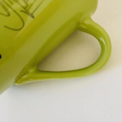 Caneca de Porcelana de Aparecida e Basílica - VERDE