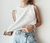 Cropped Cléa - Envelope de Algodão Moda Feminina | Peças sofisticadas e Modernas 