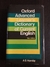 Oxford advanced Learner´s Dictionary of current English Hornby