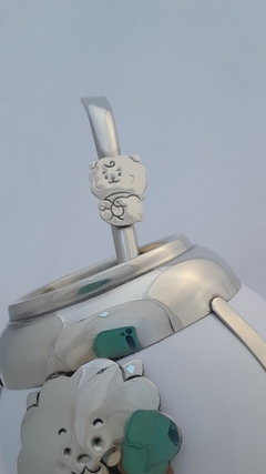 Mate RJ. cerámica y alpaca. con bombilla - comprar online