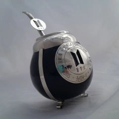 Mate BTS. Logo. Cerámica y alpaca. Con bombilla - Alfaro Guerra