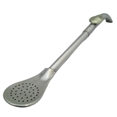 Bombilla Pico de Loro de Alpaca. Escudo Nacional Argentino - comprar online