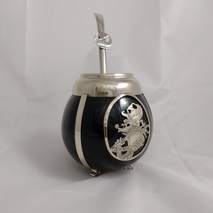 Mate Jack Skellington. Cerámica y alpaca. Con bombilla - comprar online
