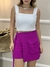 Short Saia Alfaiataria Bolso Cargo - Pine Store