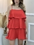 Vestido Curto Babados Carol - loja online