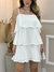 Vestido Curto Babados Carol