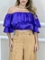 Blusa Cropped Babados Anny