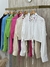 Croppes Camisa Manga Longa Bordado - loja online
